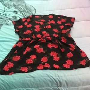 Size 1: Floral Shirt from Torrid